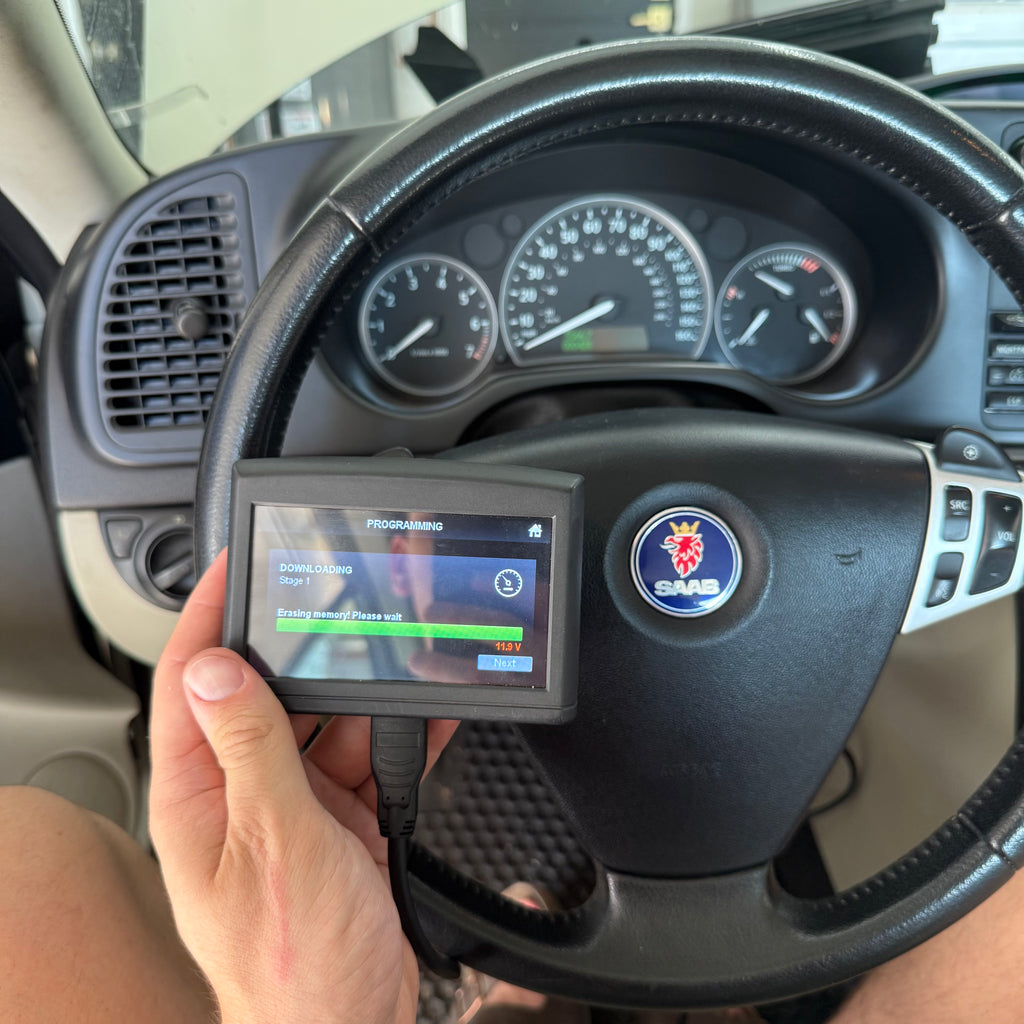 In-Person Maptun Tuning for Your Saab