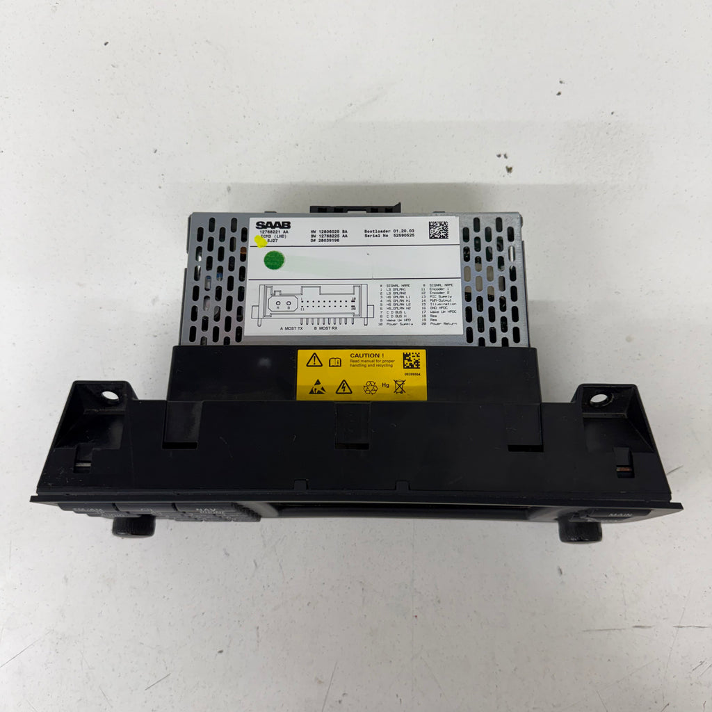 2003-2006 Saab 9-3 ICM3 Radio