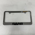 Saab Chrome License Plate Frame