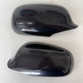 2003+ Saab 9-3 Mirror Caps, Jet Black