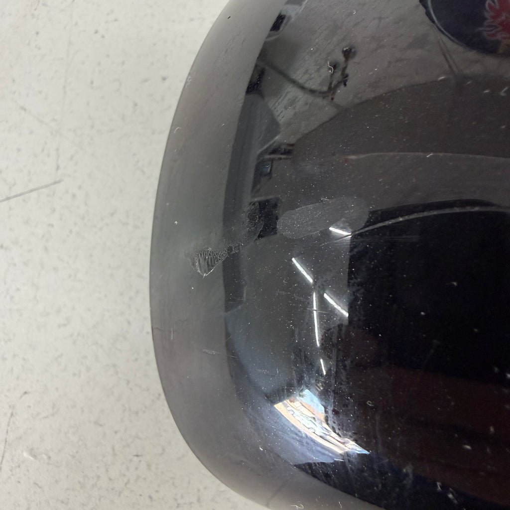 2003+ Saab 9-3 Mirror Caps, Jet Black