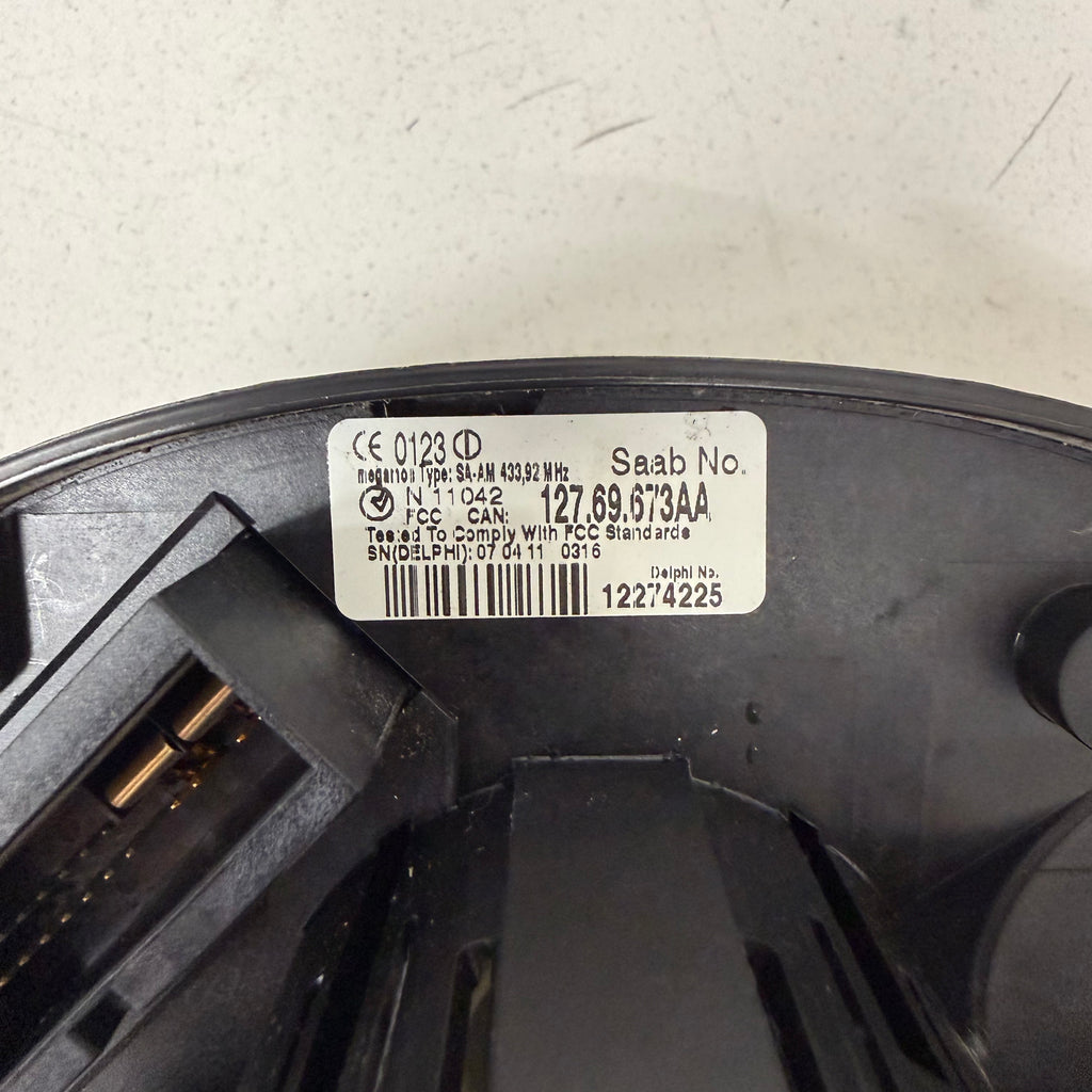 2005-2011 Saab 9-3 CIM, No Key - FOR PARTS ONLY