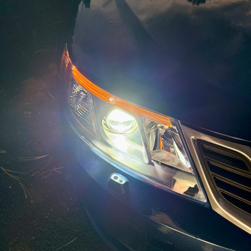 2008+ Saab 9-3 Headlight LED DRL Upgrade