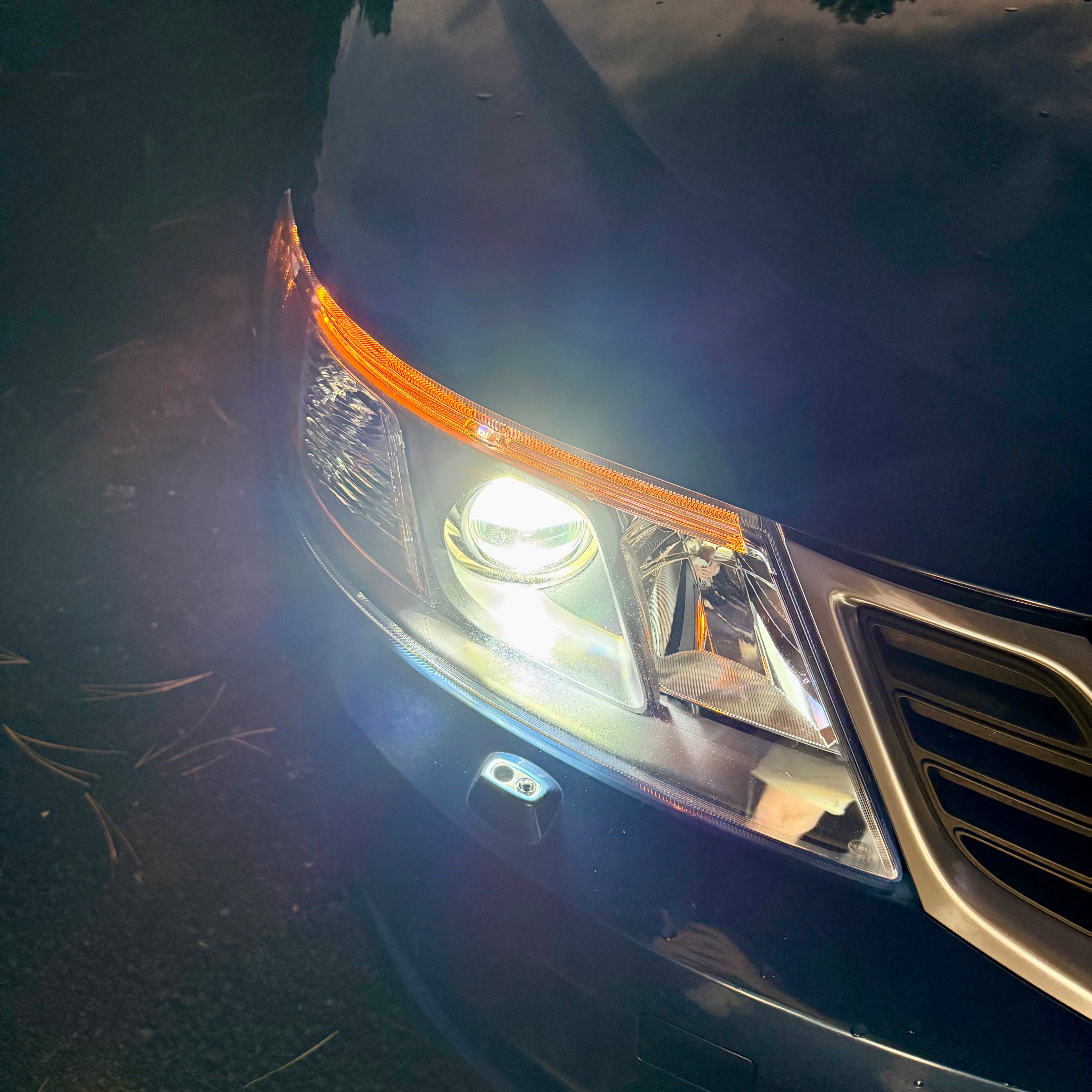 2008+ Saab 9-3 Headlight LED DRL Upgrade