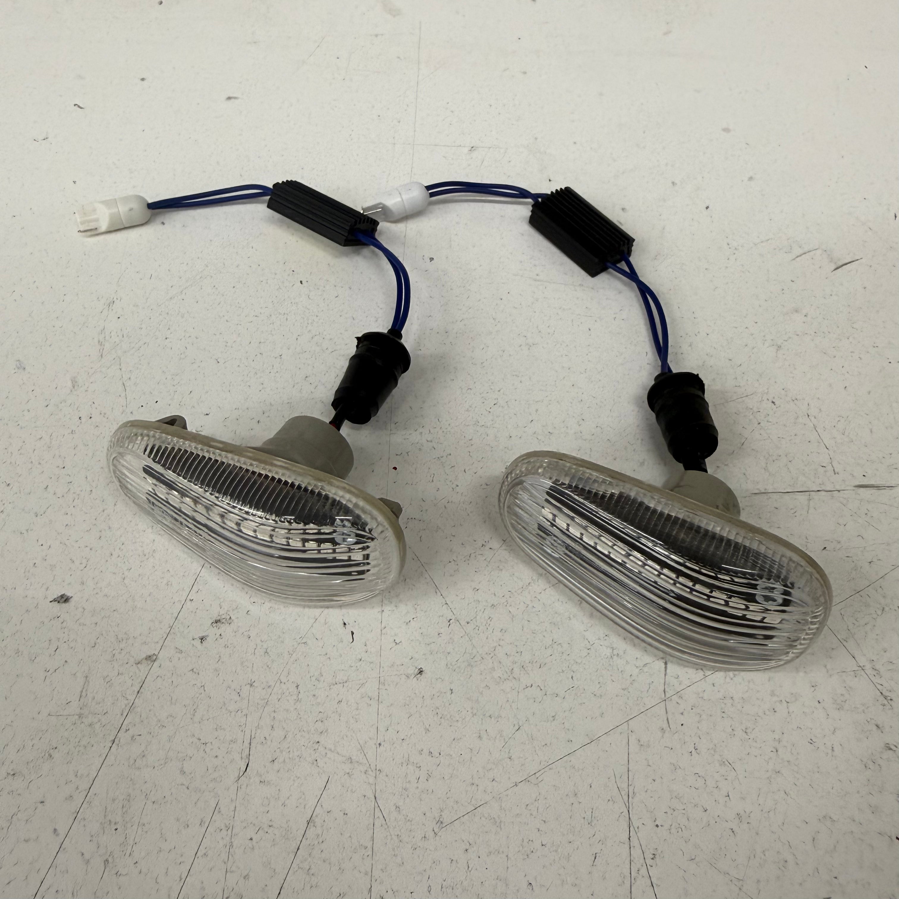 Sequential Fender Sidemarker Upgrade, Clear