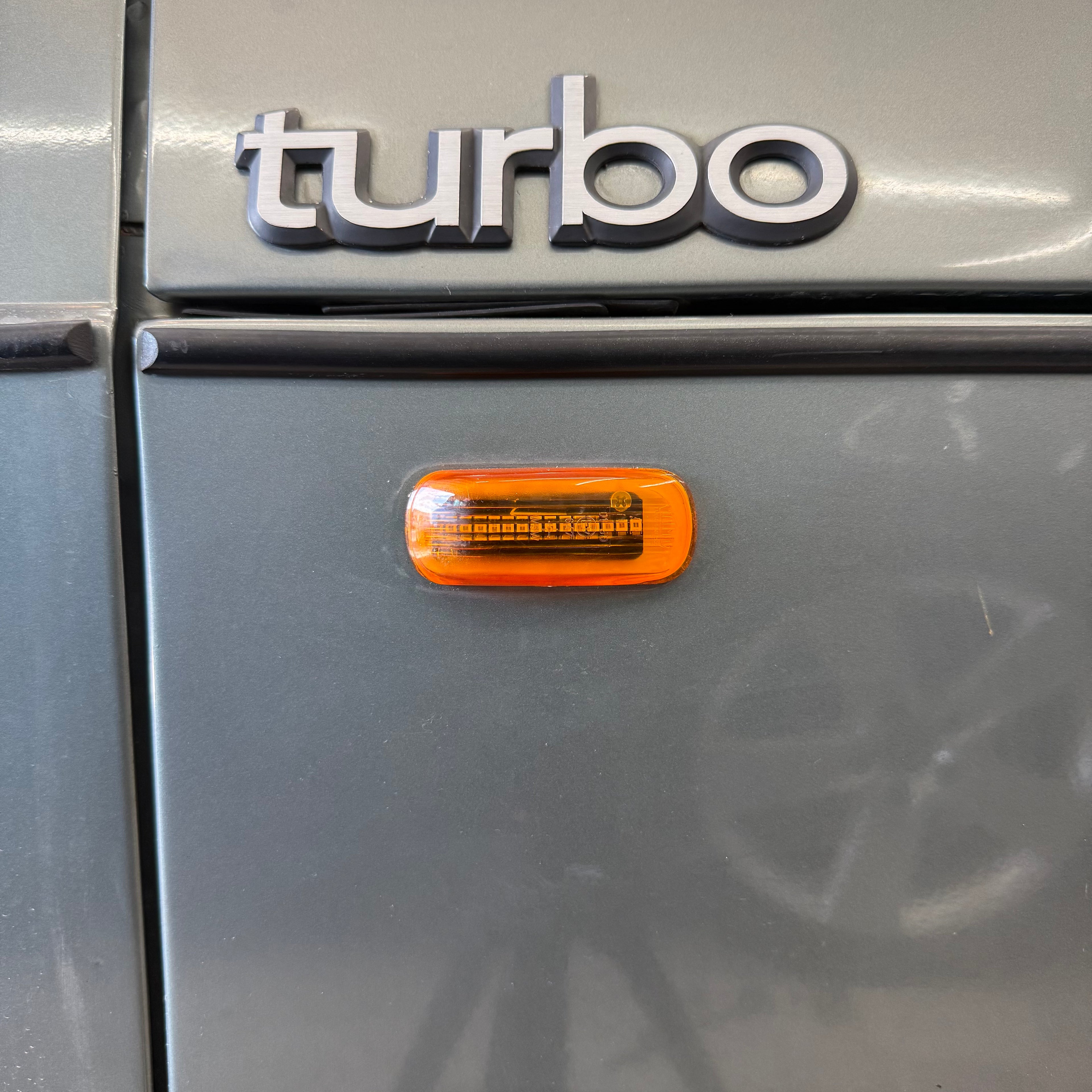 Sequential Fender Sidemarker Upgrade, Orange