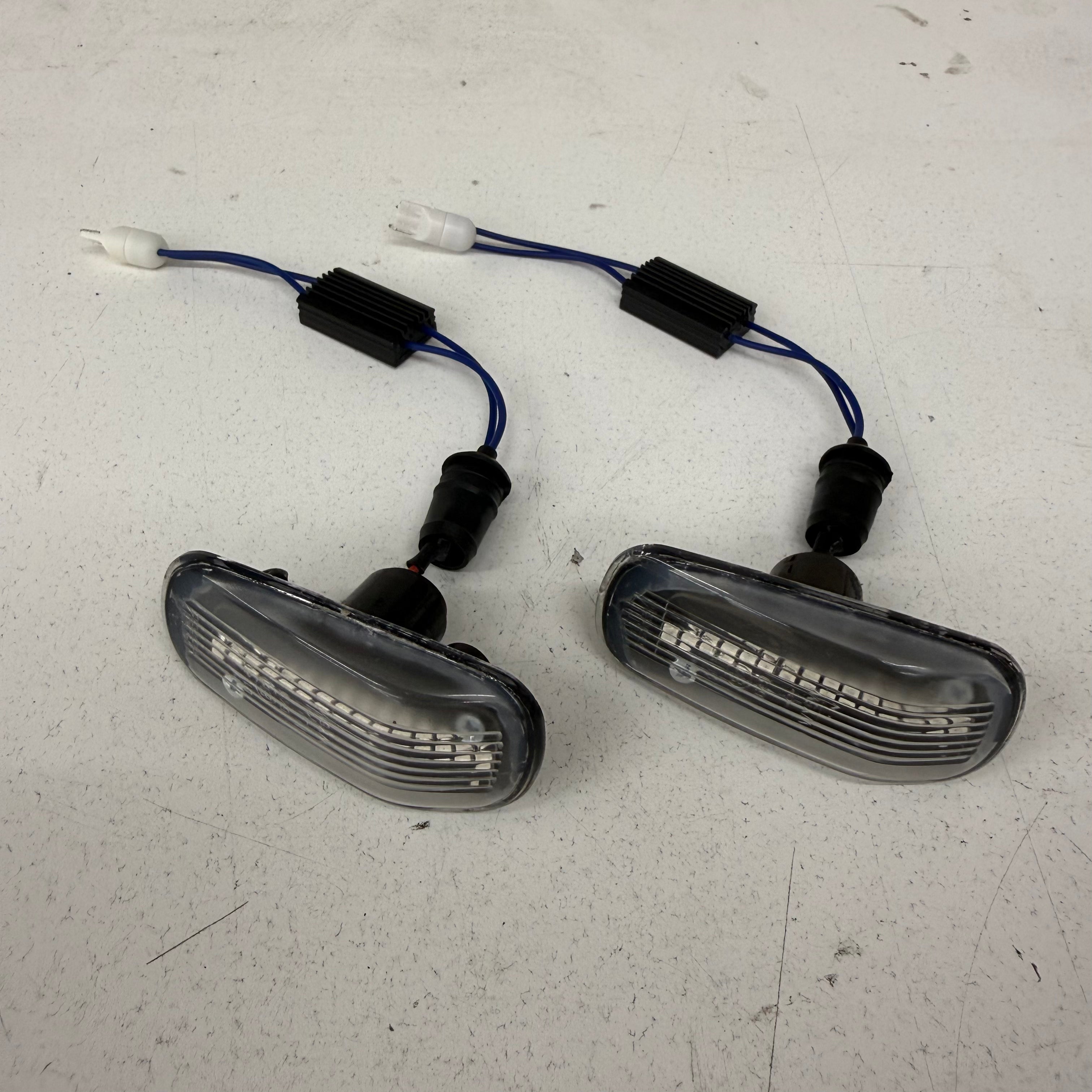 Sequential Fender Sidemarker Upgrade, Black