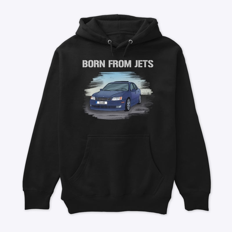 "Born From Jets" Unisex Premium Pullover Hoodie