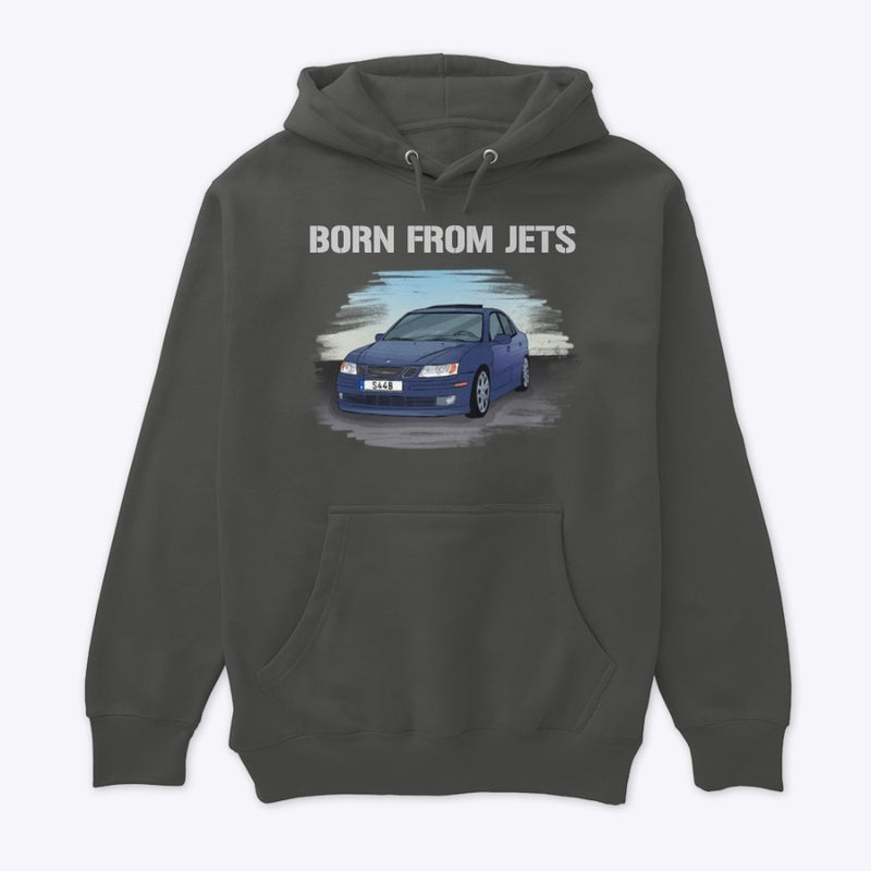 "Born From Jets" Unisex Premium Pullover Hoodie