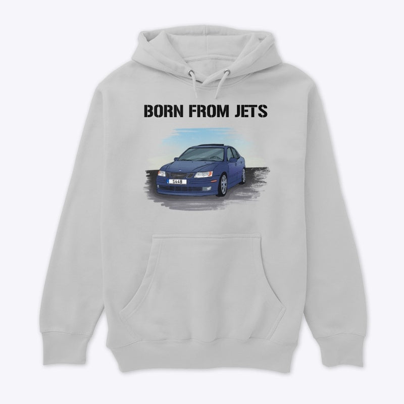 "Born From Jets" Unisex Premium Pullover Hoodie