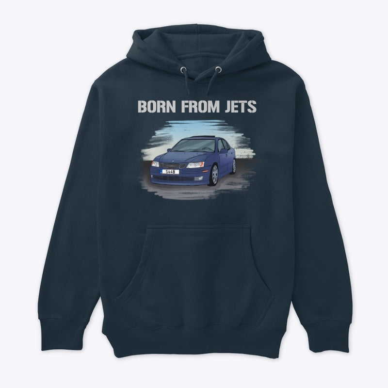 "Born From Jets" Unisex Premium Pullover Hoodie
