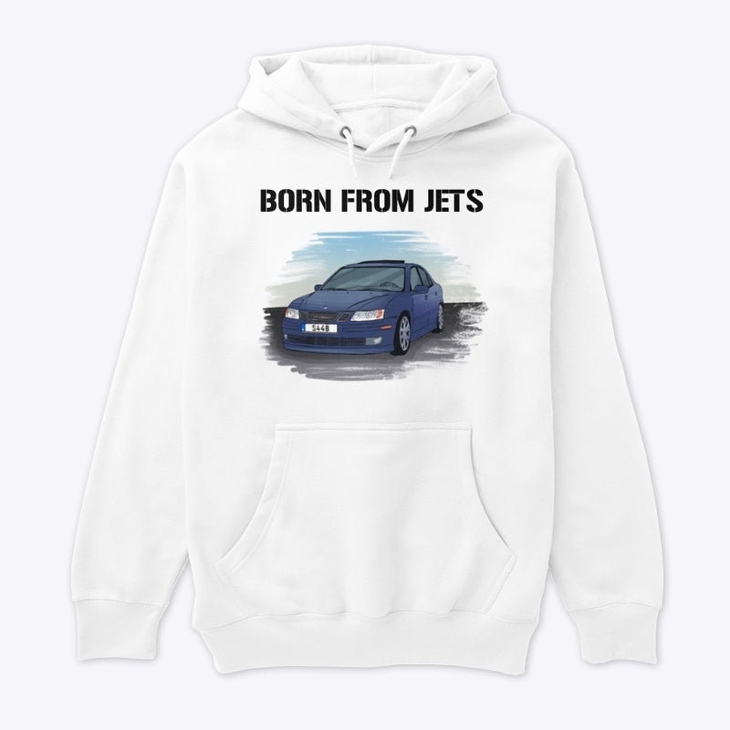 "Born From Jets" Unisex Premium Pullover Hoodie