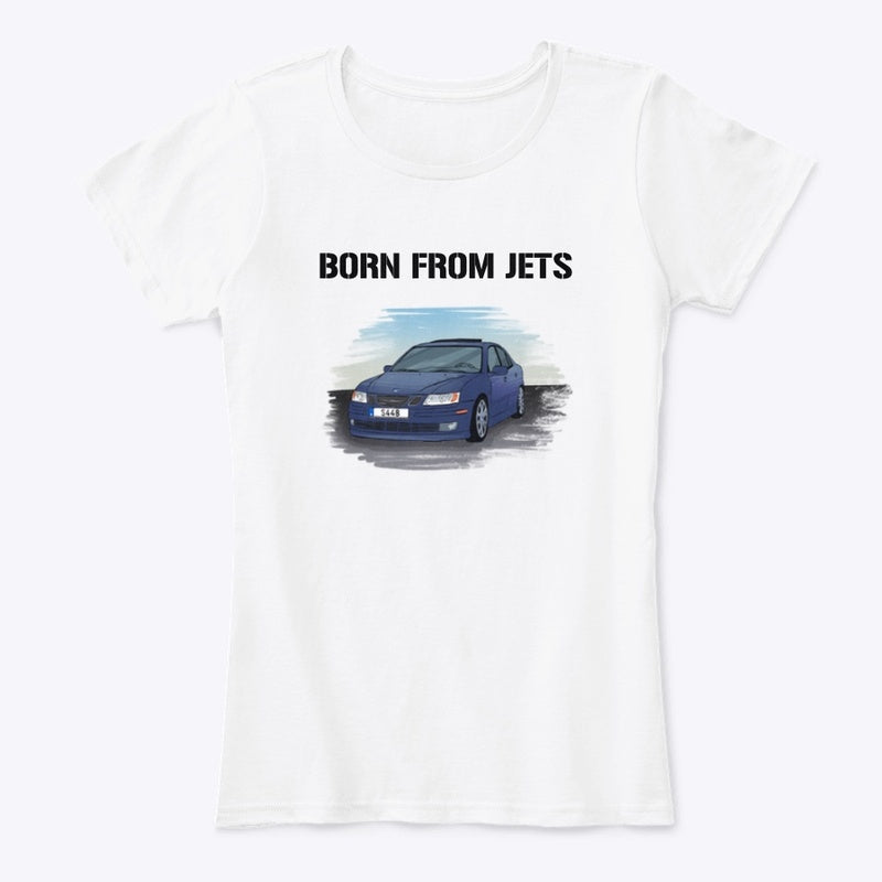 "Born From Jets" Women's Comfort Tee